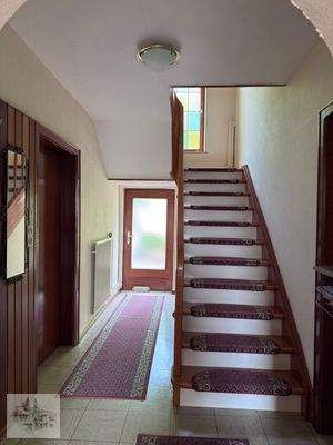 Treppenaufgang zum Obergschoss