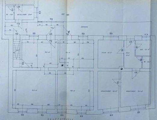 Grundrissplan 1981