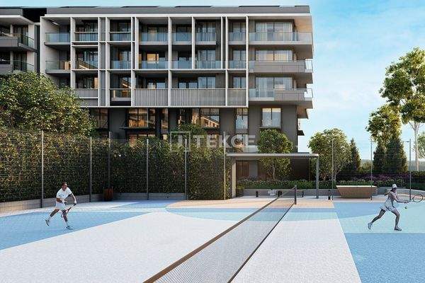 Flats in a Complex with Indoor and Outdoor Pool in Antalya