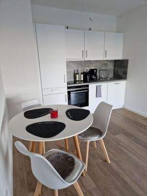 Küche mit Essbereich