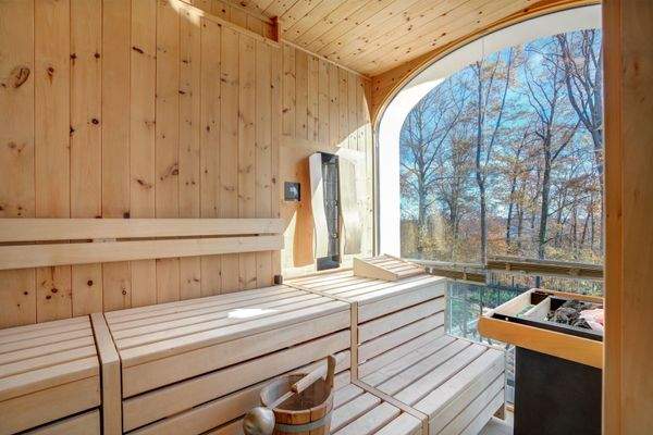 Zweite Sauna im Masterbad