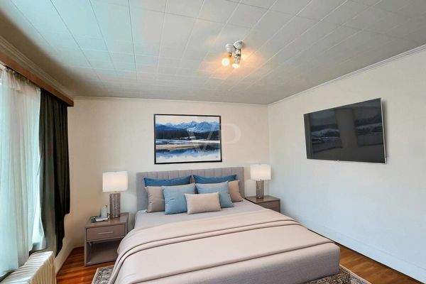 Schlafzimmer Wohnung EG (Home Staging)