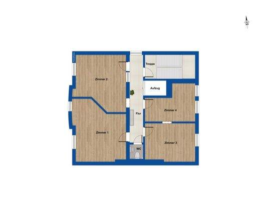 1. OG - Hausnummer 6