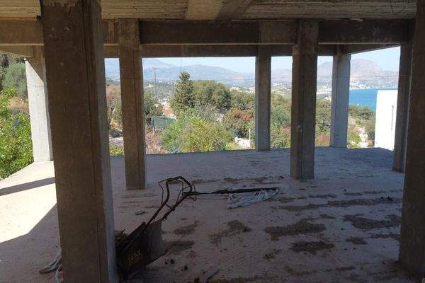 Kreta, Plaka: Erstklassige Entwicklungsmöglichkeit mit Meerblick zu verkaufen