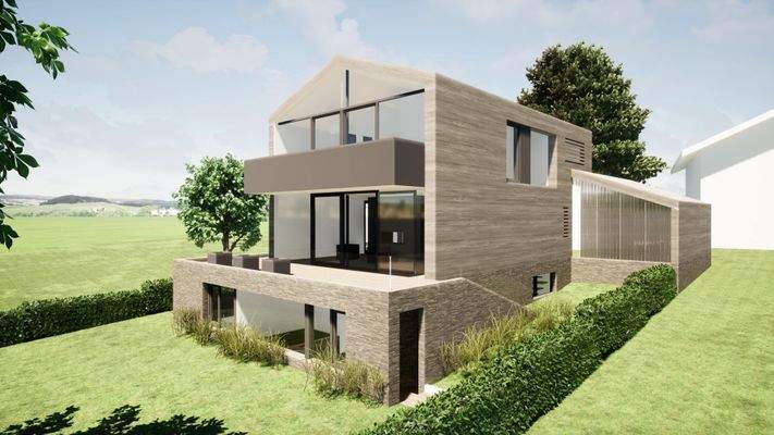 Visualisierung Architektenplan