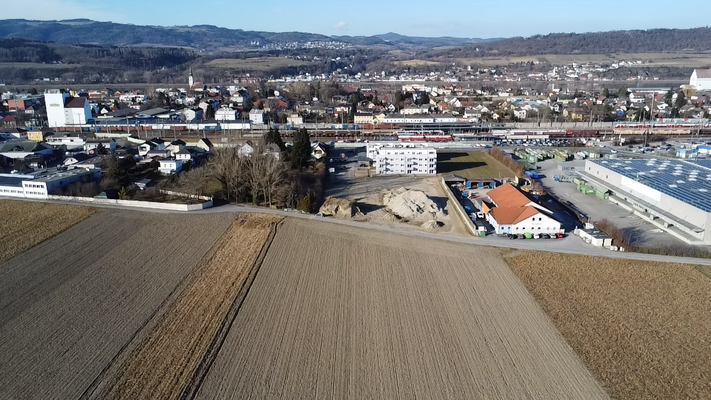 Drohenaufnahme Umgebung