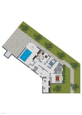 KG mit Außenbereich