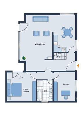 Grundriss Obergeschoss