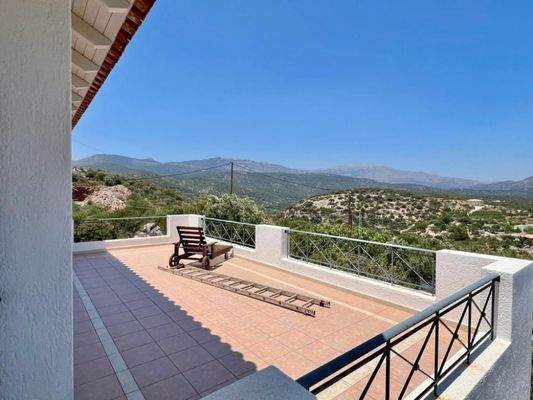 MIT VIDEO! Kreta, Kalo Chorio: Elegante freistehende Villa mit Meerblick zu verkaufen