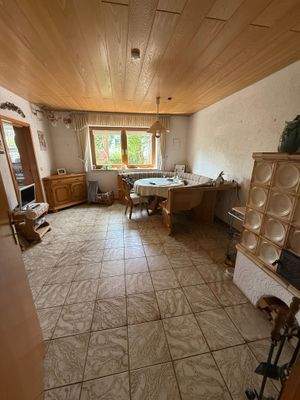 Esszimmer Wohnhaus mit Kachelofen