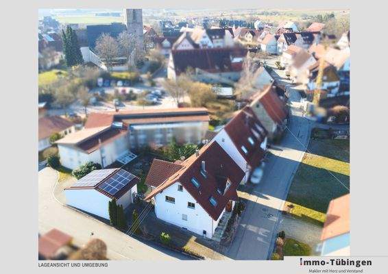 Hausansicht Vogelperspektive