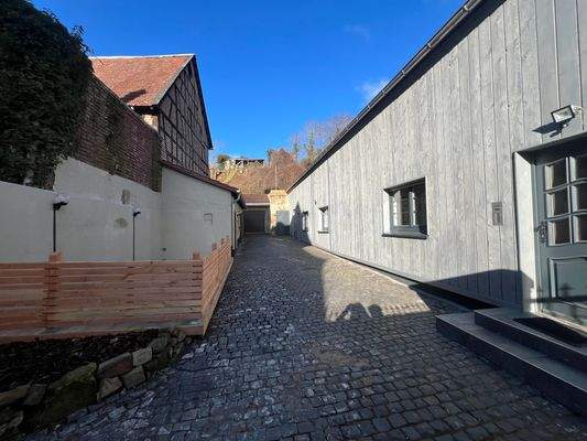 Terrasse mit Innenhof