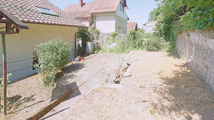 Außenansicht Garten hinter HausNr.19