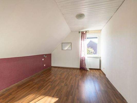 große WE-Blick in das Schlafzimmer