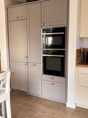 Dampfgarer und Backofen