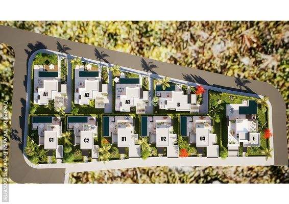 Villas in Alsancak North Cyprus within a Residential Complex