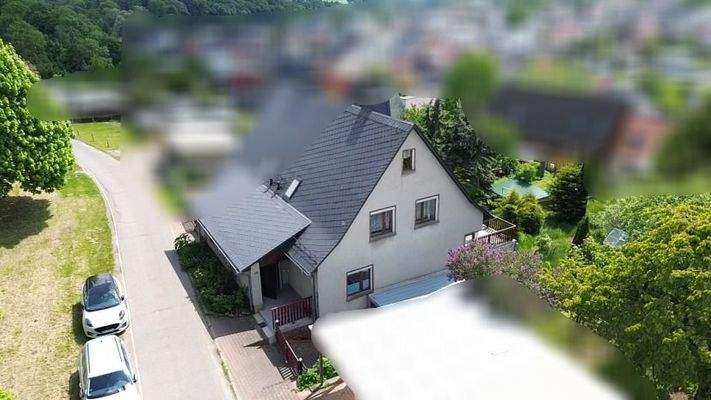 Giebelansicht Luftbild