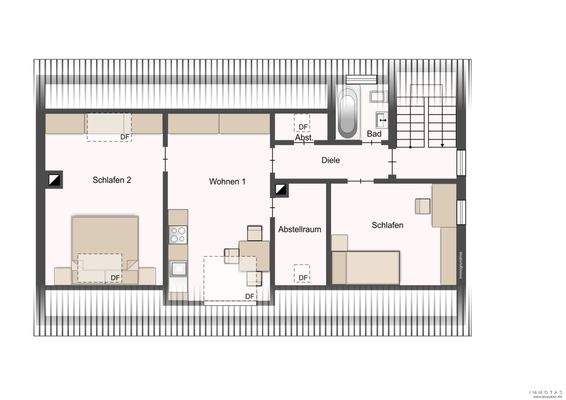 Grundriss Dachgeschoss