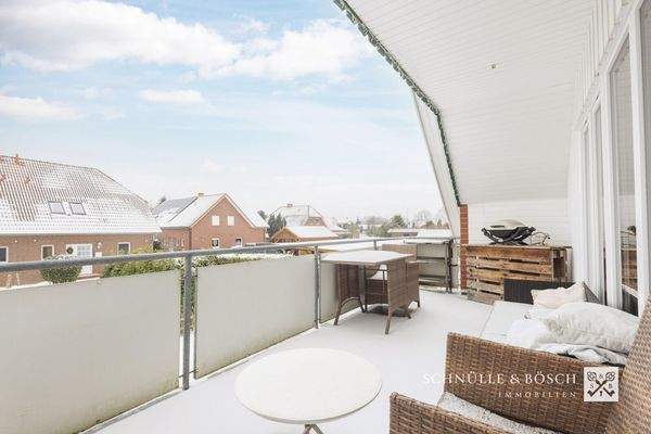 Schöne Loggia für entspannte Tage