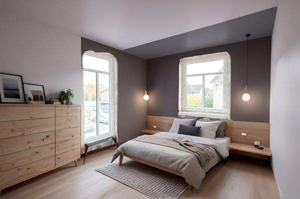 Schlafzimmer Beispiel - Visualisierung