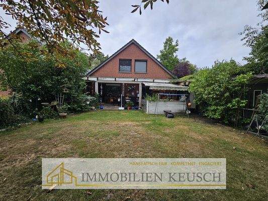 Großer Garten hinten