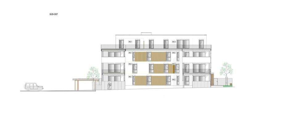BG_Teilungserklärung_Ansicht Süd-Ost_Projekt GmbH (WM) Bahnhofstraße_P2023-004 _20241001_02_SW