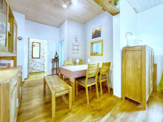 Blick auf den Essplatz