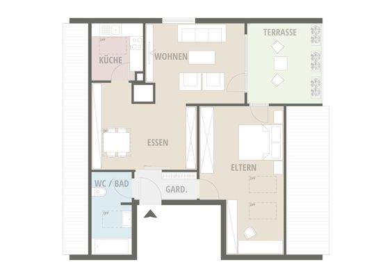 Grundriss Dachgeschoss