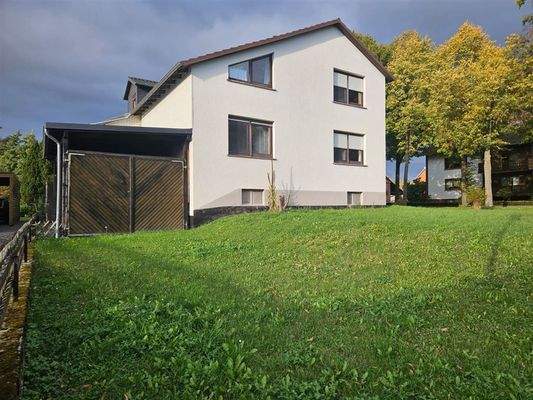 Hausansicht Gartenseite