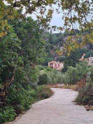 Kreta, Paidochori: Ländliches Steinhaus mit freier Aussicht zu verkaufen