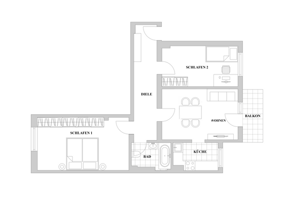 WE 04 - Wohnung 2. OG links