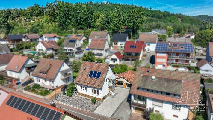 Luftbild mit Umgebung