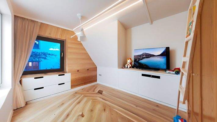 Kinderzimmer Dachgeschoss