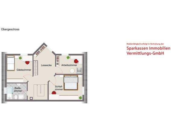 Grundriss Obergeschoss