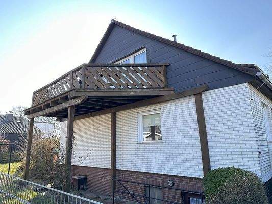 Seitenansicht Balkon DG