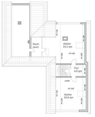 Grundriss-Dachgeschoss