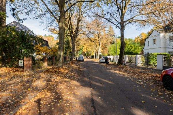 Quiet residential street