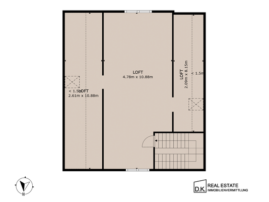 Grundriss Dachgeschoss
