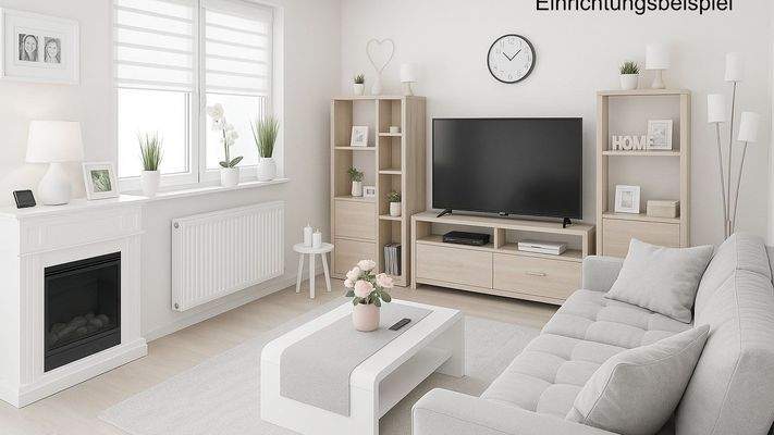 Ki generiertes Bild (Wohnbereich eingerichtet) 34,3 m²