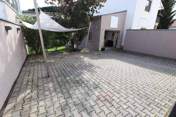 Außenbereich Innenhof