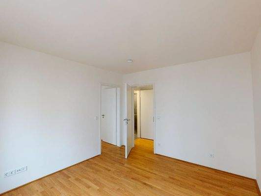 Schlafzimmer mit Ankleide Beispiel