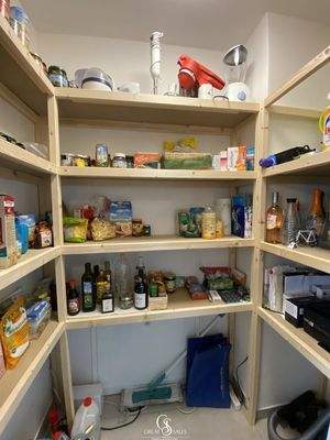 Abstellraum in unmittelbarer Küchennähe