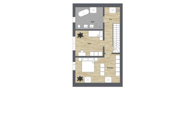 022 - Grundrissplan Obergeschoss