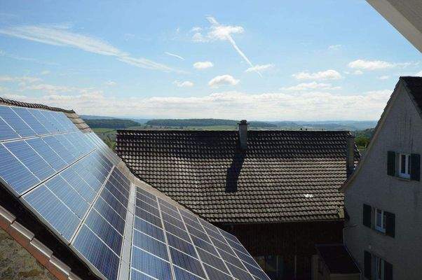 Atemberaubender Blick vom Fenster der Galerie 