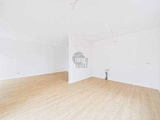 Blick in die offene Küche