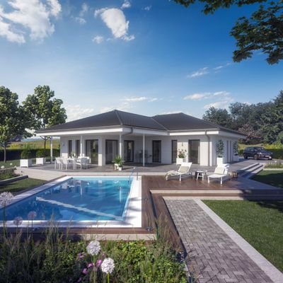 Ambience Bungalows - Pool beheizt mit PV