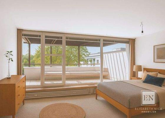 Möblierungsvorschlag Schlafzimmer