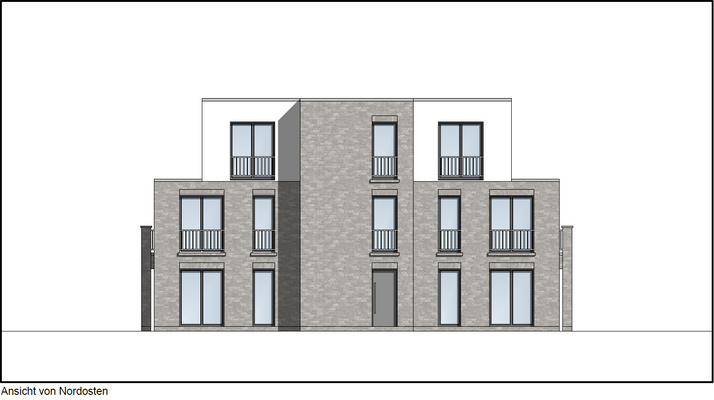 Ansicht von Nordosten