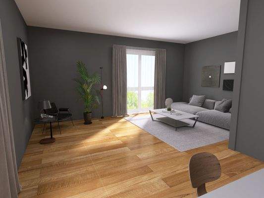 Beispiel Wohnzimmer Penthouse