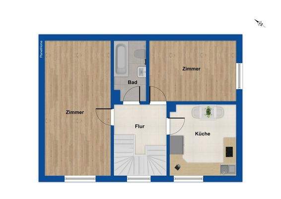 Grundriss - Obergeschoss